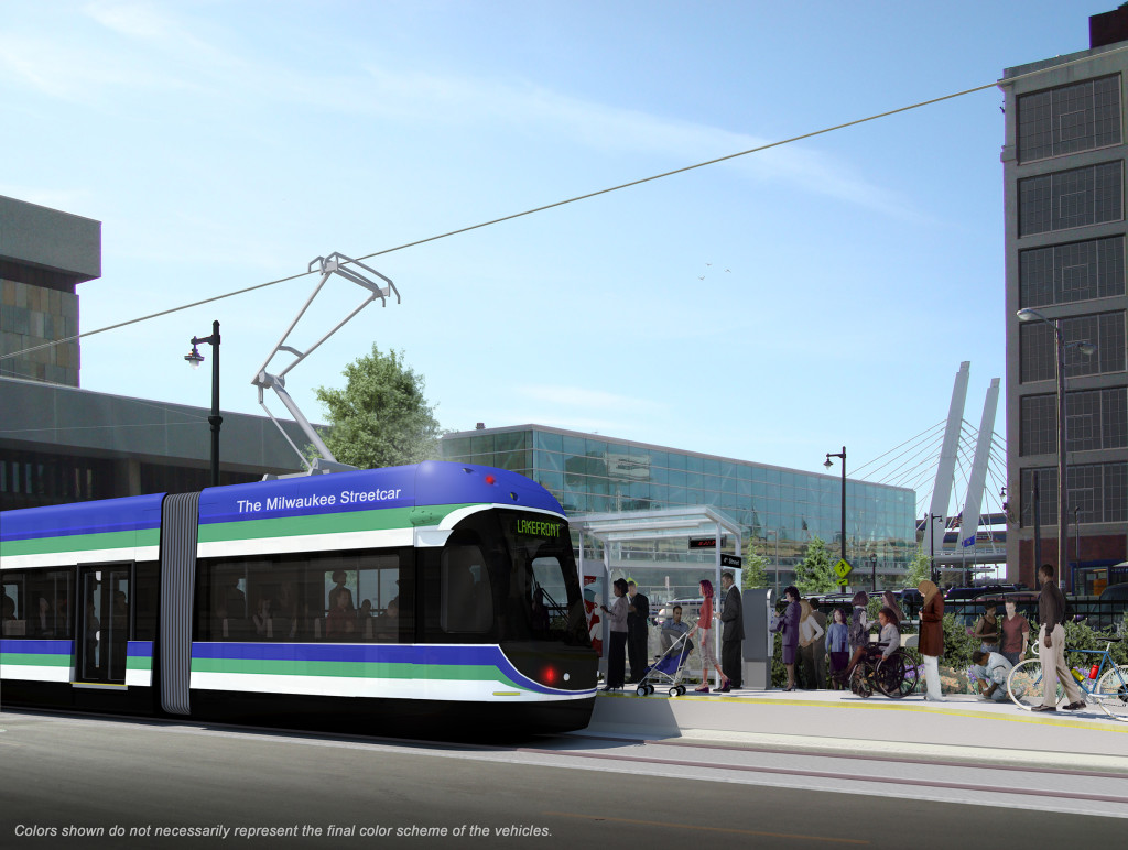 Streetcar rendering: 4th/St. Paul